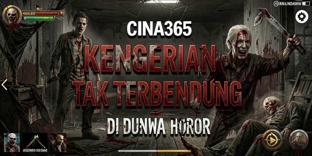 Gameplay CINA365 dengan elemen Horror yang mendebarkan.