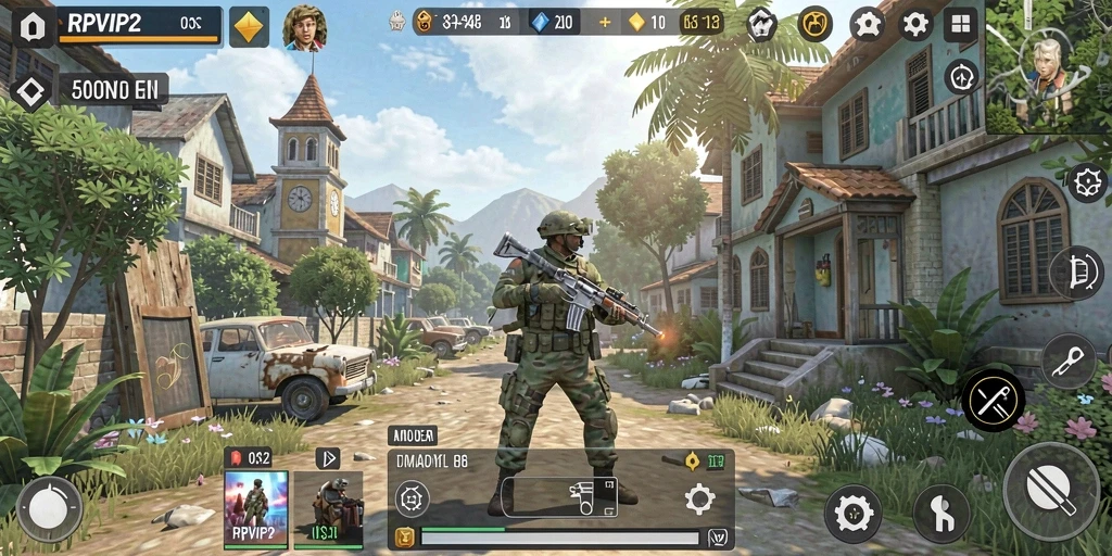 Tampilan gameplay RPVIP2 yang memikat dengan berbagai aktivitas simulasi.